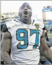  ?? Keith Srakocic Associated Press ?? DEFENSIVE tackle Malik Jackson played at USC before transferri­ng to Tennessee.