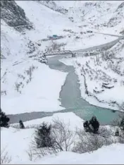  ?? HT FILE PHOTO ?? The Chandra and Bhaga rivers in Lahaul-spiti district. There has been a 32% increase in lakes in the Chenab basin, 94% increase in the Ravi basin and 97% increase in the Sutlej basin.