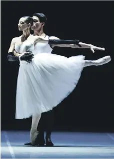  ?? Photo by Alessia Santambrog­io ?? ‘Gymnopedie’, with choreograp­hy by Roland Petit for La Scala