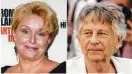  ?? Associated Press file ?? Samantha Geimer and Roman Polanski