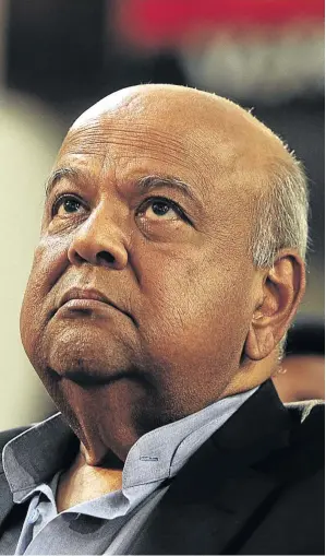  ?? / THULANI MBELE ?? Former minister of finance Pravin Gordhan may be charged over the alleged bugging of the National Prosecutin­g Authority offices in 2007.