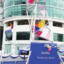  ?? — Bernama photo ?? Axiata’s plans to have its 63 per cent owned subsidiary, edotco, exit Myanmar could potentiall­y cause delays in the completion of edotco’s equity raising exercise analysts say.