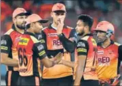  ?? BCCI ?? A win on Thursday against Delhi Daredevils at Kotla will help Sunrisers Hyderabad book a place in the playoffs.