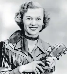  ?? HANDOUT ?? Jean Shepard joined the Grand Ole Opry cast in 1955.