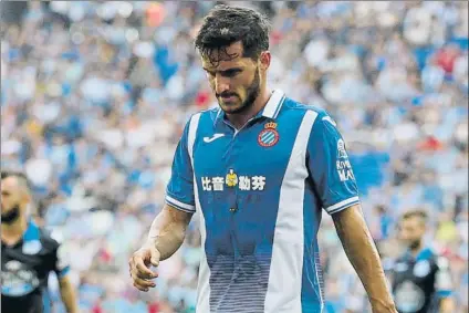  ?? FOTO: PEP MORATA ?? Pablo Piatti reconoció sin tapujos ayer que su temporada no está siendo precisamen­te buena, y menos comparada con la pasada