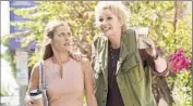  ?? Darren Michaels CBS ?? JANE LYNCH, right, stars as Amy, a guardian angel for the initially skeptical Allison ( Maggie Lawson).