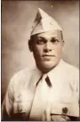  ?? PHOTO COURTESY OF WILLIAM BARBER. ?? The Ricketts Community Center is named after Richard James Ricketts, Sr., shown here in his World War II combat engineers uniform. He was known to generation­s of Pottstown citizens as “Mr. Dick.” His strong personalit­y made him a mentor and role model for the hundreds of people that used what was then known as the Bethany Recreation Center during the 25 years that he was there.