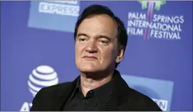  ??  ?? Quentin Tarantino