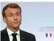  ?? FOTO: AP ?? Viele „Gelbwesten“fordern den Rücktritt von Präsident Macron.