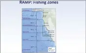  ?? SCREENSHOT ?? Humboldt and Trinidad bays would be included in a zone that covers areas north of Horse Mountain and south of Crescent City.