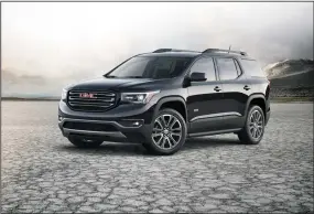  ?? GMC/COURTESY PHOTOGRAPH ?? 2017 GMC Acadia All Terrain