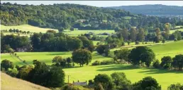  ?? ?? Natural beauty: Hambleden Valley in the Chiltern Hills