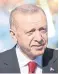  ?? ?? Erdogan: Might reject Nordic bids