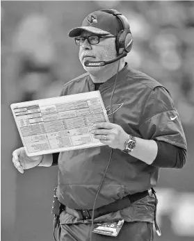  ?? KIRBY LEE, USA TODAY SPORTS ?? Cardinals coach Bruce Arians, who has been stellar against AFC opponents, faces the Bills this weekend.