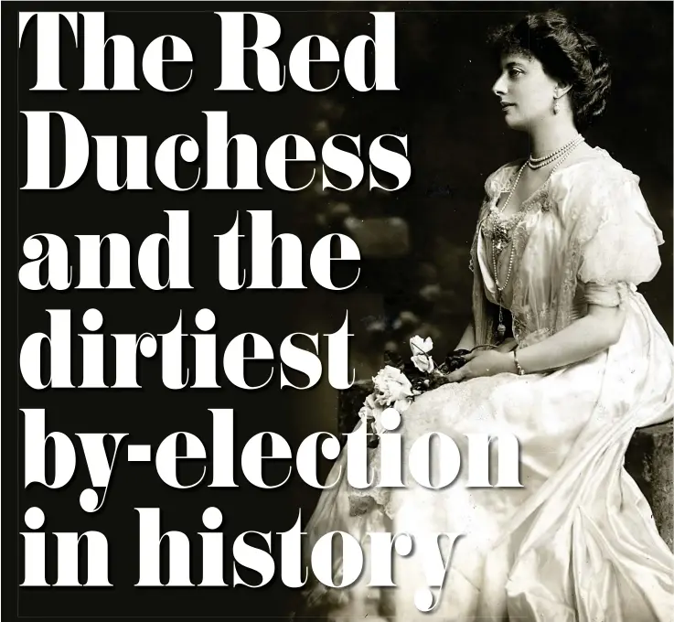  ??  ?? Astute: The duchess was one of the first politician­s to recognise the threat posed by Adolf Hitler