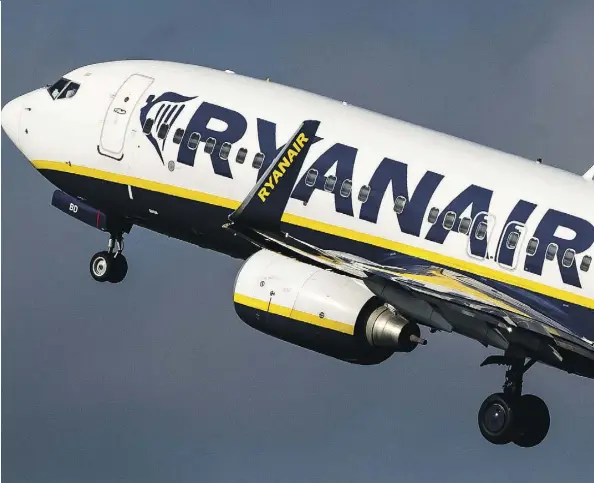  ?? PHILIPPE HUGUEN/AFP/GETTY IMAGES FILES ?? “The airlines will be screaming blue murder through September-October of 2018 if there isn’t (a Brexit) agreement,” Ryanair CEO Michael O’Leary said on Wednesday. “At that point in time all hell is going to be breaking loose over here.”