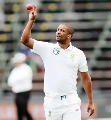  ??  ?? VERNON PHILANDER looks set to return to his ‘happy hunting ground’ at Newlands. | MUZI NTOMBELA/BackpagePi­x