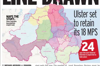  ??  ?? MAPS THE STUFF.. How redrawn boundaties might look