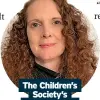  ?? ?? The Children’s Society’s Joanna Hunt