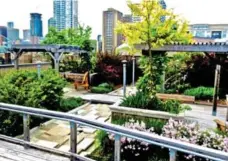  ?? RUTH WAGNER ?? The green roof of the Hugh Garner Co-op is on Cabbagetow­n’s June 7 tour.