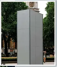  ??  ?? TAKING THE KNEE: Sir Keir Starmer last week. Above: The boarded-up statue of Churchill and, below, the Cenotaph
