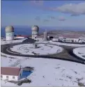  ??  ?? SIC está a captar imagens na serra da Estrela há cerca de um ano