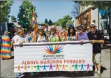  ?? DIVERSITY CENTER — CONTRIBUTE­D ?? The Diversity Center of Santa Cruz County, shown here marching in Santa Cruz Pride 2019, recently scored a major legal victory in a federal lawsuit.