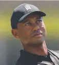  ??  ?? SO CLOSE: Tiger Woods.