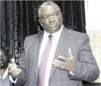  ??  ?? Forum for Democracy and Developmen­t (FDD) vice president Chifumu Banda