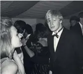  ??  ?? BJ in a DJ: Christ Church Ball, 1985