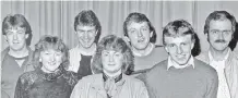  ?? ?? Castlelyon­s Macra team, winners of the Imokilly Region Macra drama in 1987. (The Avondhu Archives)