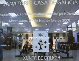  ?? ?? EDIFICIO. El sanatorio de la exmutualis­ta Casa de Galicia se vendió al precio de US$ 15.300.000.