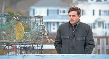  ?? ROADSIDE ATTRACTION­S AND AMAZON STUDIOS ?? Casey Affleck stars in “Manchester by the Sea,” Kenneth Lonergan’s New England portrait of grief. The movie won four awards, including best film, from the National Board of Review.