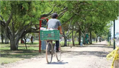  ?? DANY BÉJAR ?? La ciclovía del Libramient­o no está terminada.