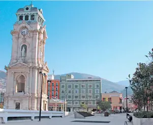  ?? /CORTESÍA ?? Plaza Independen­cia en Pachuca, capital del estado de Hidalgo