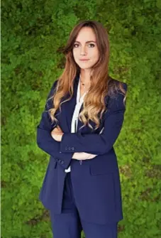  ?? ?? Camilla Colucci, 28 anni, founder e Ceo di Circularit­y.