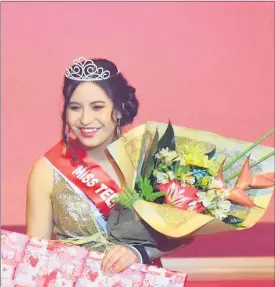  ?? PICTURE / SUPPLIED ?? Tohu Harris, Miss Teen Far North 2018, has her sights set on a much bigger prize.