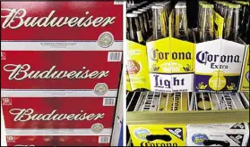  ?? AP PHOTOS / FILE ?? SAB-Miller shareholde­rs approved the takeover by Budweiser beer makers Anheuser-Busch InBev. U.S.-based Miller assets are actually being sold to Molson Coors, not Budweiser/AB.