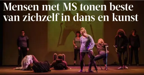  ??  ?? “Bij sommigen die, vanwege die cognitieve problemen, moeite hadden met het onthouden van de choreograf­ie, loopt het nu van een leien dakje.”