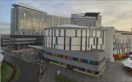  ??  ?? The new Queen Elizabeth University Hospital in Glasgow’s South Side