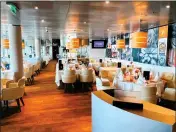  ?? ?? Holland America offers single-cruise membership in its Club Orange with perks that include a private dining room.