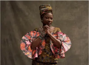  ??  ?? Angélique Kidjo. Photo by Danny Clinch