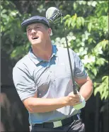  ?? PHOTOS BY PATRICK SMITH AND SAM GREENWOOD — GETTY IMAGES ?? Brooks Koepka, left, posted a promo video last week that offered fans who were ejected from the Memorial for heckling Bryson DeChambeau, right, free beer from his sponsor.