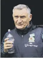  ?? ?? 0 Tony Mowbray: Popular with fans