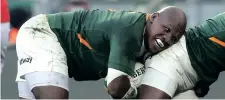  ?? | SHAUN ROY Backpagepi­x ?? BONGI Mbonambi scored a try off a maul in the Springboks’ last Test against France, and will hope to do so again in Marseille tomorrow.