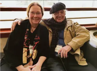  ?? Provided by Anne Laskey 2016 ?? Gail Needleman and her husband, Jacob Needleman, attend a music conference in 2016.