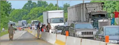  ?? DIGITAL FIRST MEDIA FILE PHOTO ?? PennDOT and county officials are glad to see the end of scenes like this one in 2012 of traffic backups on Route 202 in East Whiteland.