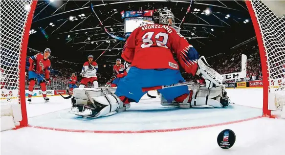  ?? Foto: Reuters ?? Snadná výhra Norové v sobotu nebyli pro národní tým vážnou překážkou, což dokládá výsledek 7:2. Dnes reprezenta­ce narazí na Rusko.