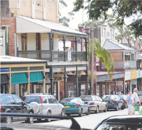  ??  ?? Byron Street in the heritage village of Bangalow is bustling with interestin­g shops and cafes.