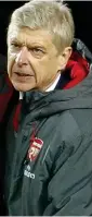  ??  ?? ‘Aggressive’: Wenger